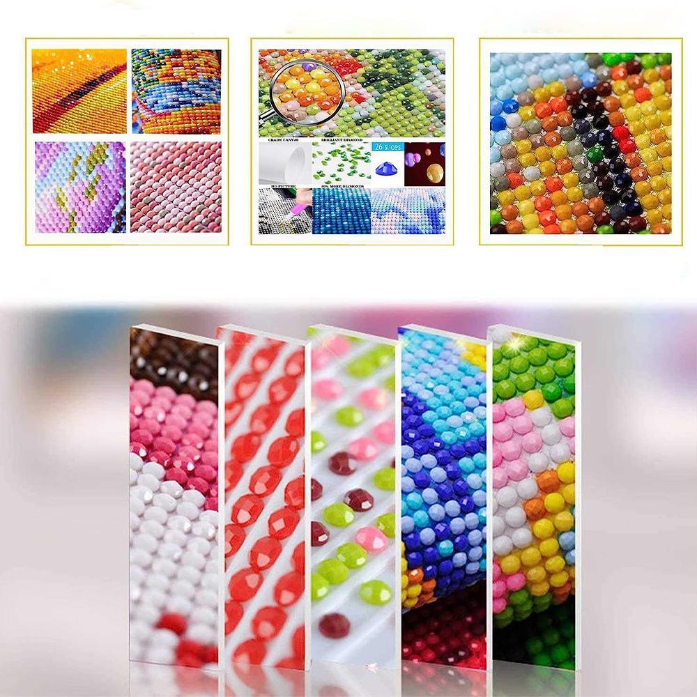 Starry Night Pattern DIY Diamond Arts Colorful Painting Kit without Frame, 1 Set DIY 5D Diamond Arts Colorful Painting Kit, Handmade Home Decor, Handcraft, Handicraft