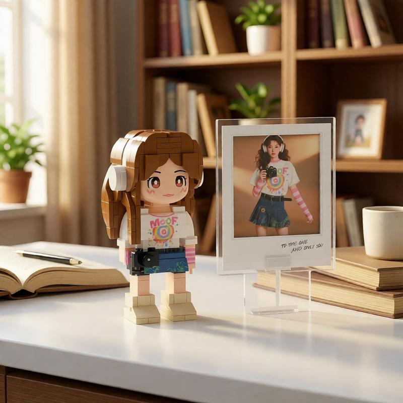 This photo frame is engineered for easy setup and display allowing you to quickly arrange your photos and enjoy them without any hassle