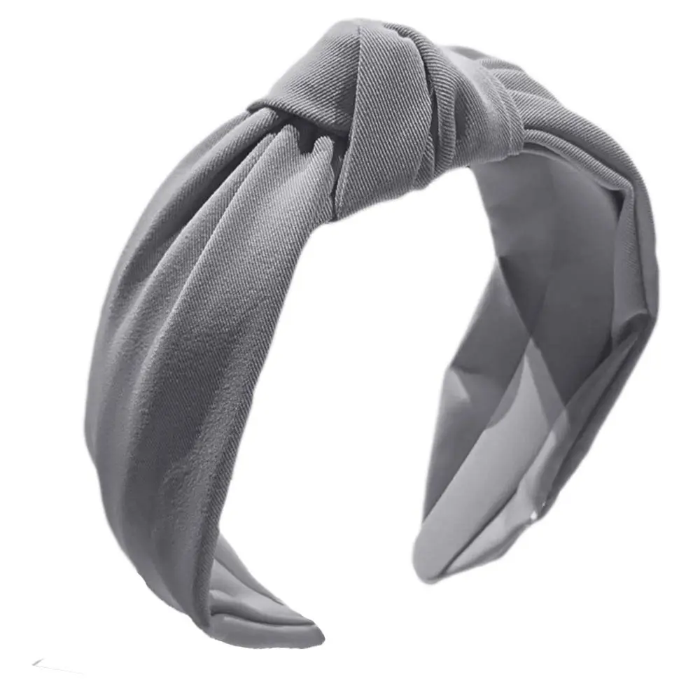 Headband for Women, Knotted Wide Headband, Fashion Hair Accessories | Thick Headbands Top Knot Headband Yoga Hair Band for Women