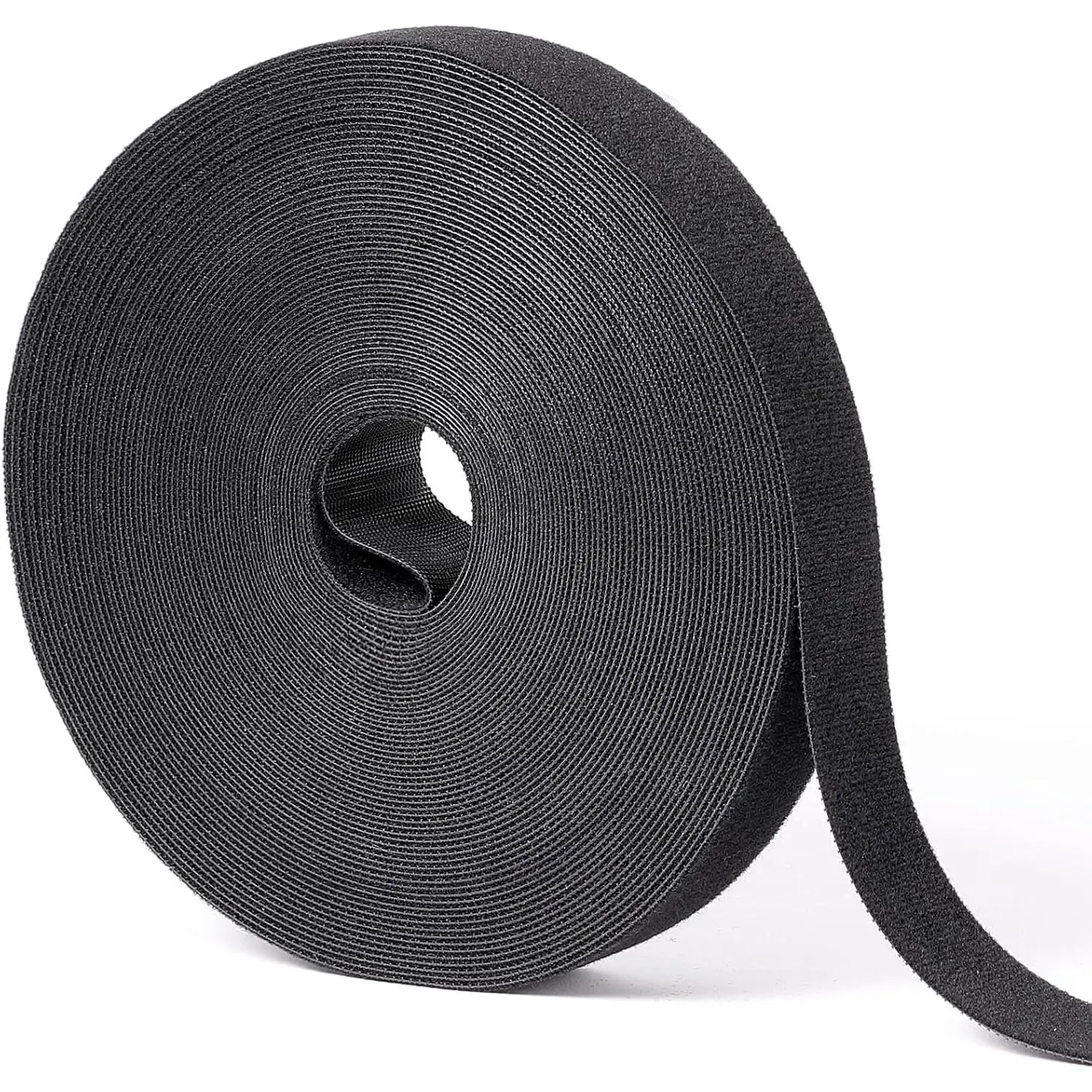 1 in x 60 ft Hook and Loop Roll |   Double-Sided Strips, Self-Gripping Straps |   Reusable Multi-Purpose Wrap Fasteners  Home, Office, Data Center, and More