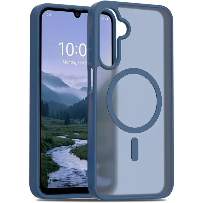 Phone case for Samsung Galaxy S26 25 24 23 ULTRA/PLUS/FE ,A56 55 54 37 36 35 26 16 17 15 14 #   4G/5G Case Magnetic, Compatible with Magsafe Slim Fit Skin-Feel Protector Wireless Charging Shockproof Anti-Slip TPU and PC Protective Phone Cover