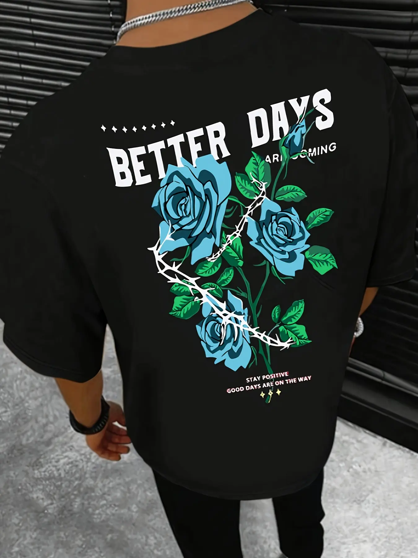 Men's Casual Trend round Neck T-shirt