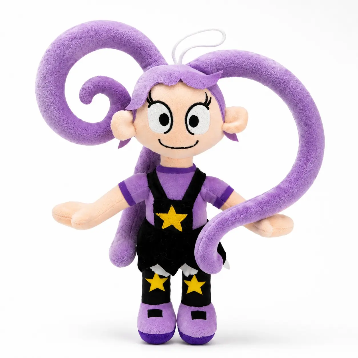 Poppy Playtime Lily Lovebraids Plush Toy, Purple Mommy Long Legs Stuffed Doll Bendable Long Purple Braids Girl Soft Plush Gift For Kids Game Fans