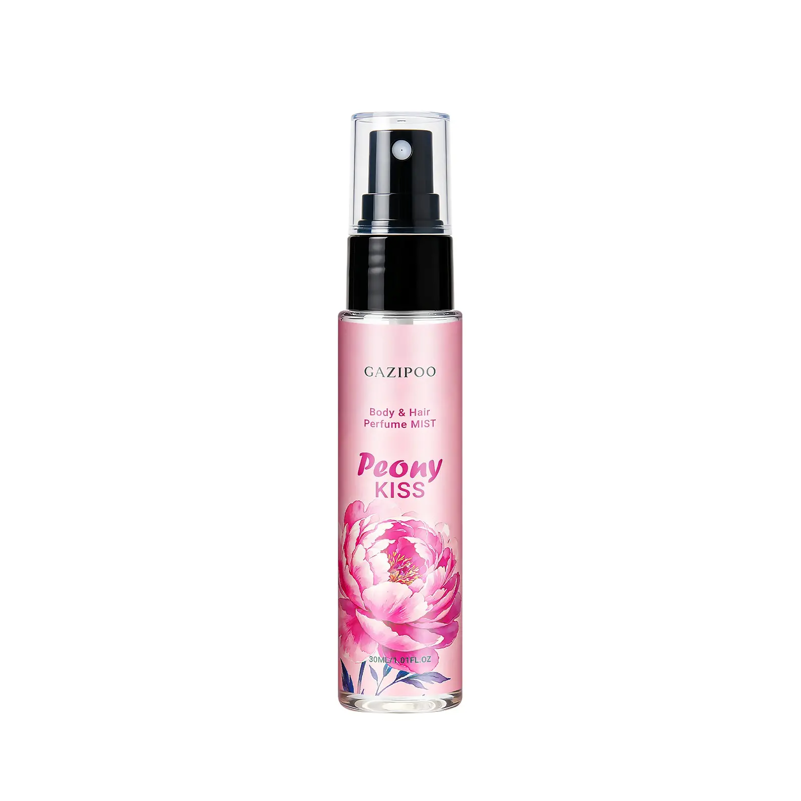 Gazipoo Peony Kiss Perfume Spray 30ML, Sweet Fruit Opening, Rich Peony and Rose Transition, Mystical Leather Finish, Floral Fruity Scents, Liquid Form