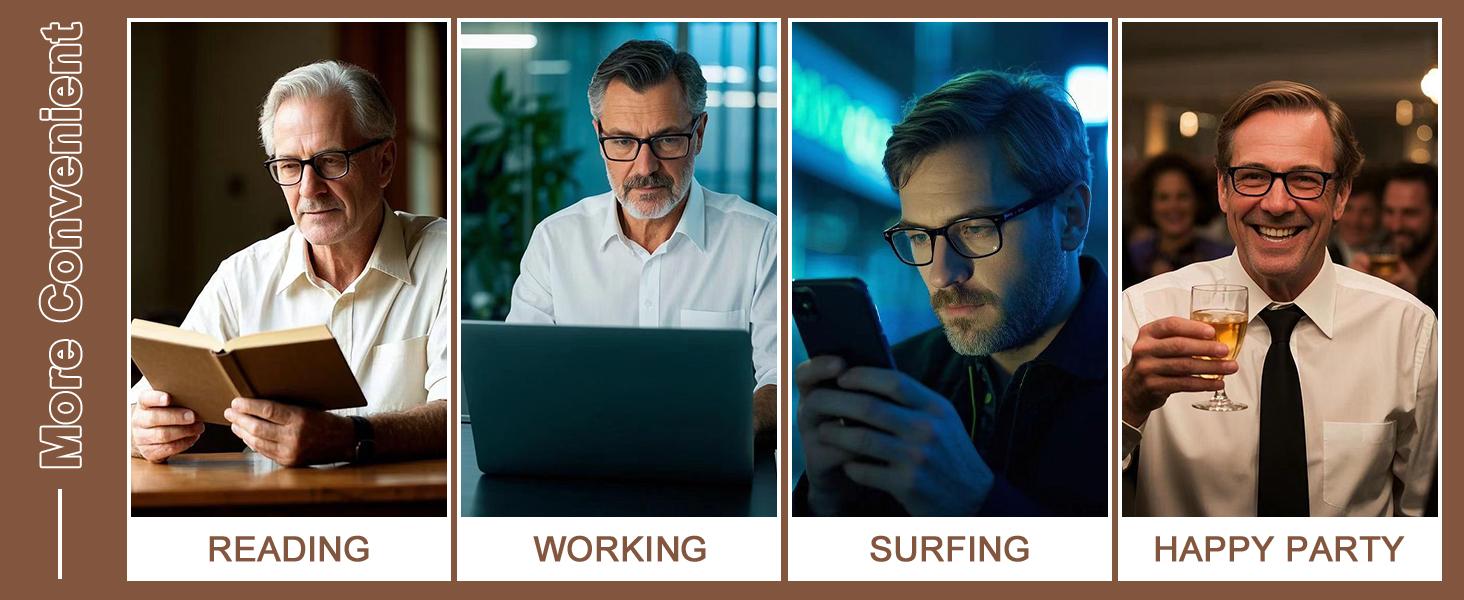 Oversized 2.75 Reading Glasses Men Big Square Readers for Large Head 1.0 1.25 1.5 1.75 2.0 2.25 2.5 2.75 3.0 3.5 4.0 5.0 6.0 (Black, 275)