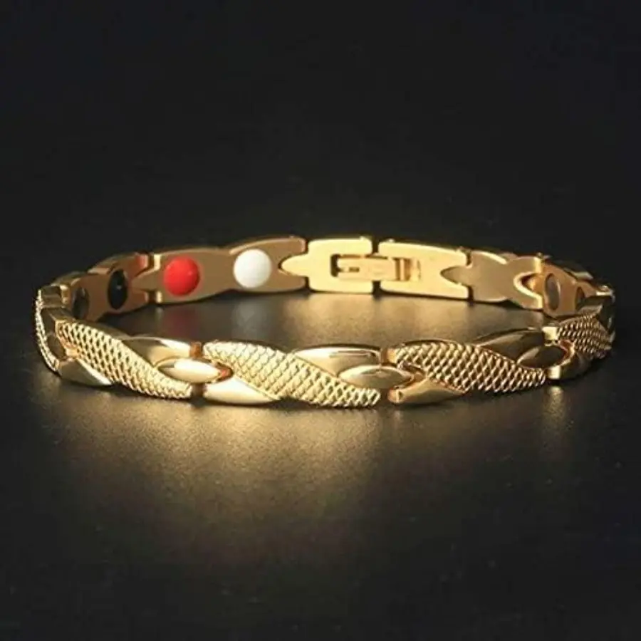 Bracelet for Men Women, Titanium Steel Wristband Bracelet Dragon Pattern Link Chain Jewelry, Hypoallergenic Fashion Women Men Bracelet Jewelry Gift for Dad/Husband—a must-have for trendy boys during the back-to-school season