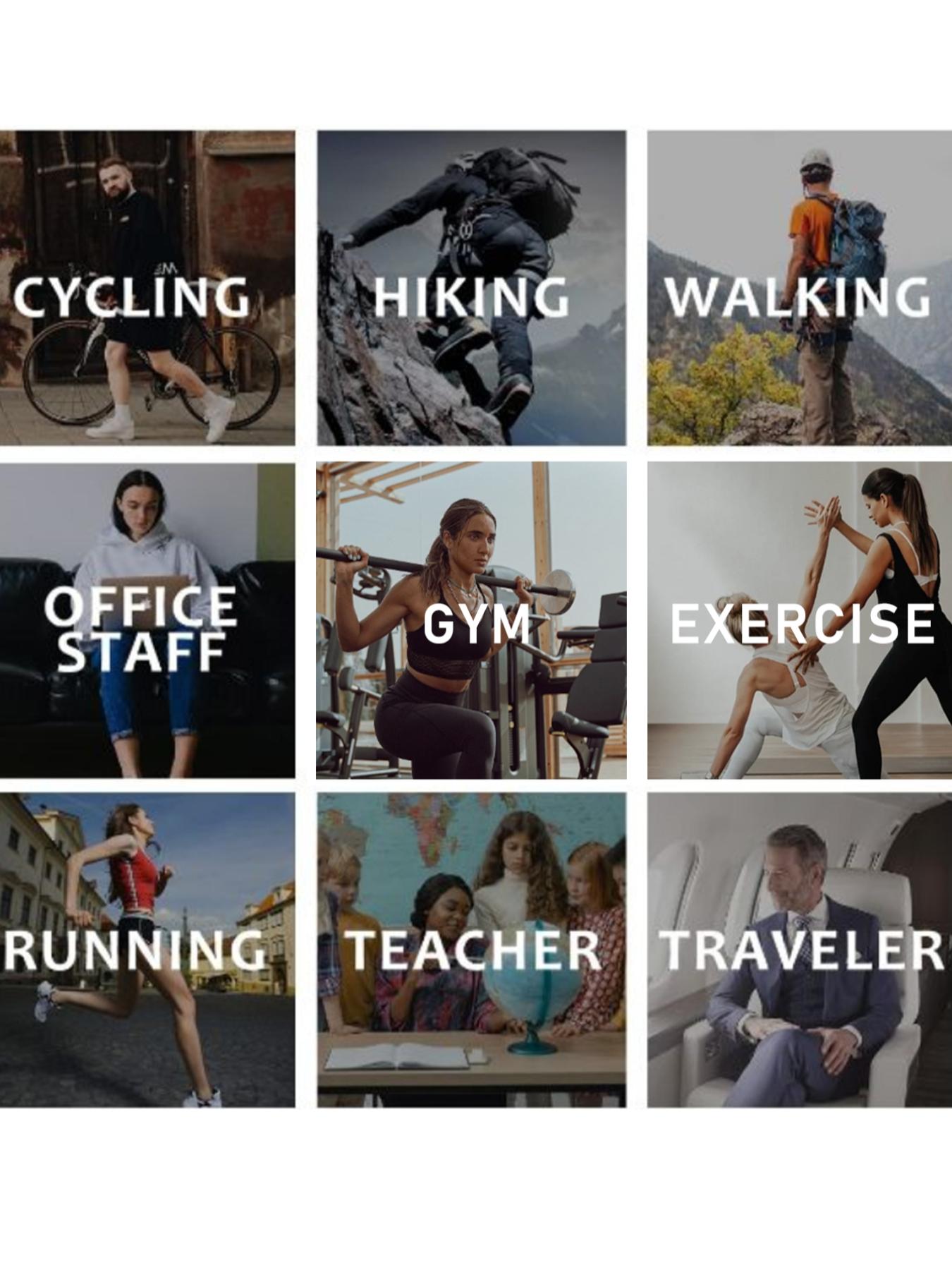 5 Pairs Unisex Compression, 20-30mm Hg Graduated Support Stockings, Athletic Running Socks, Ideal for Running & Nursing, All Season Wear