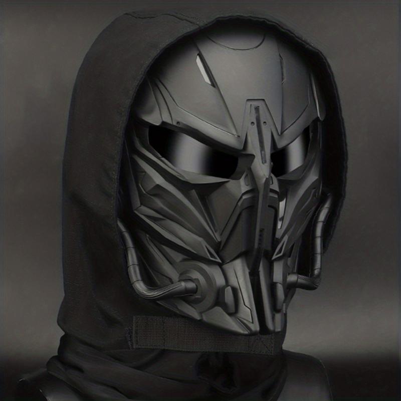[Durable Full Face Mask for Airsoft] Breathable Tactical Full Face Mask for Airsoft, Paintball & CS Wargames - Durable Nylon with Impact-Resistant Design and Comfort Cushion Pad