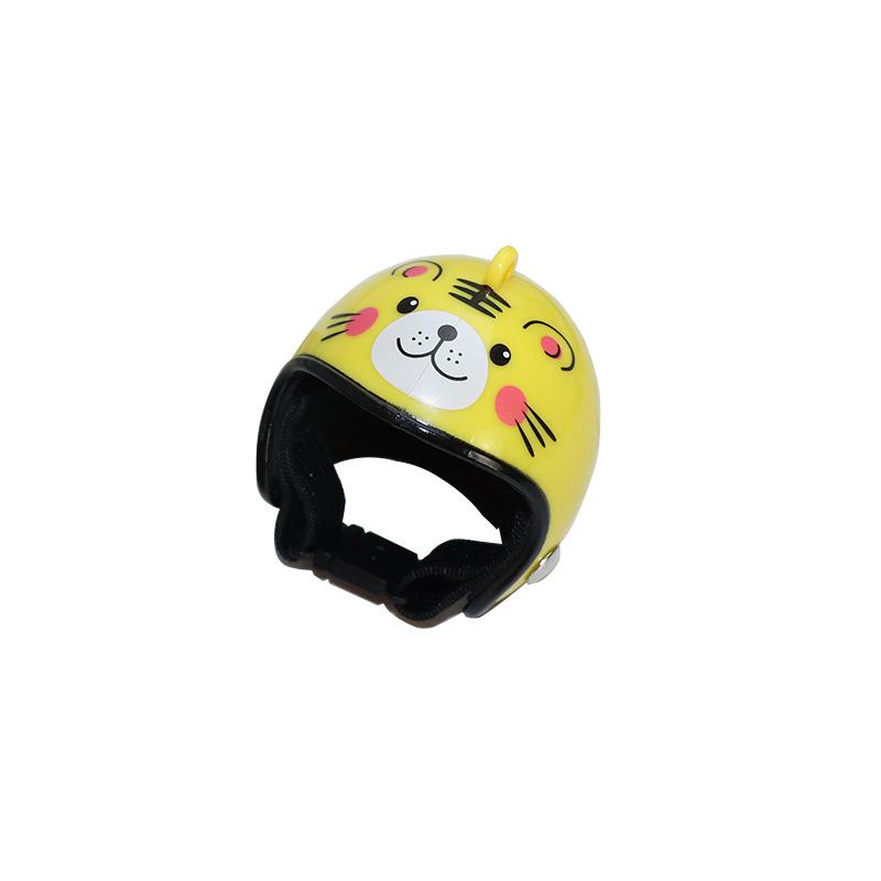 New hot-selling helmet for chickens, pet supplies, funny safety hat, chicken hat, chicken helmet, protective headgear for pet chickens dog clothes Gold Plated Custom Collar shoes filter glasses Heated Windproof Winter Coat flotation device