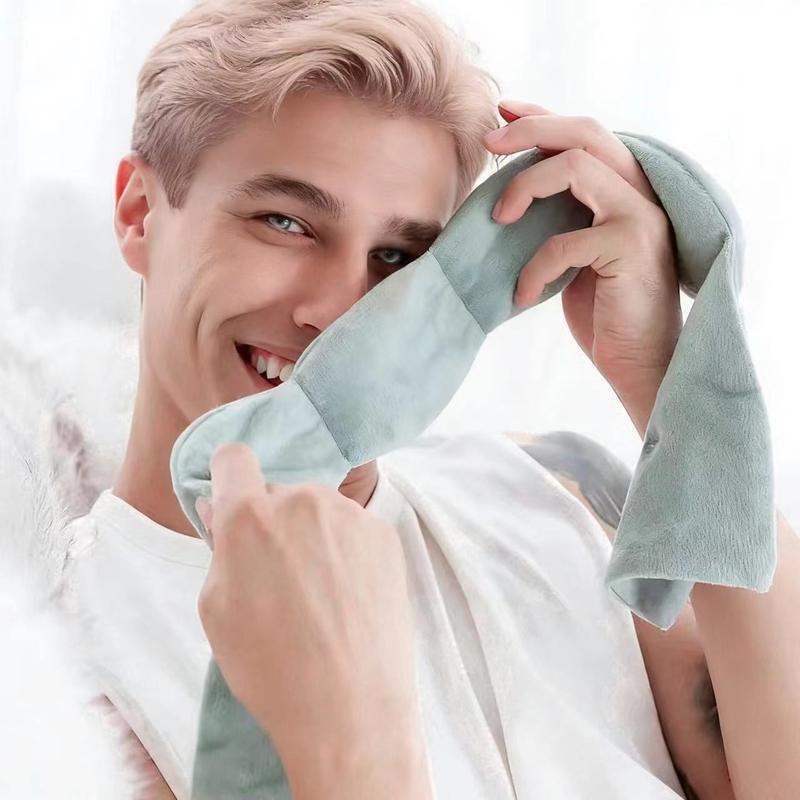 Weighted Sleep Eye Mask, Pressure Blanket for Deep Sleep, Side Sleeping Comfort, 100% Light Blocking, Strapless Design, Sleep Aid Products