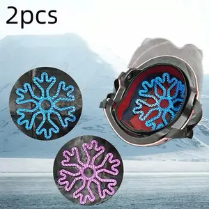 2-Pack Helmet Inner Pads, Non-Compressing Hair, Ventilated, Odor Prevention, Universal Fit, Silicone Massage Pad, Scalp Protection