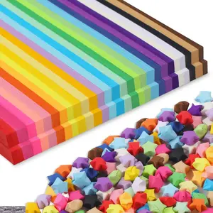 2060 Sheets Origami Paper - 27 Color Assortment, Double Sided Star Paper Strips for DIY Hand Art Crafts