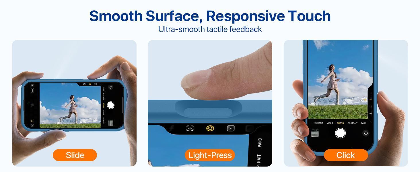 Magnetic for iPhone 17 Case, Compatible with MagSafe, Integrated Silicone Camera Control Cover, 3.0mm Thicken Shockproof Drop Protection Phone Case for 17,Capri Blue