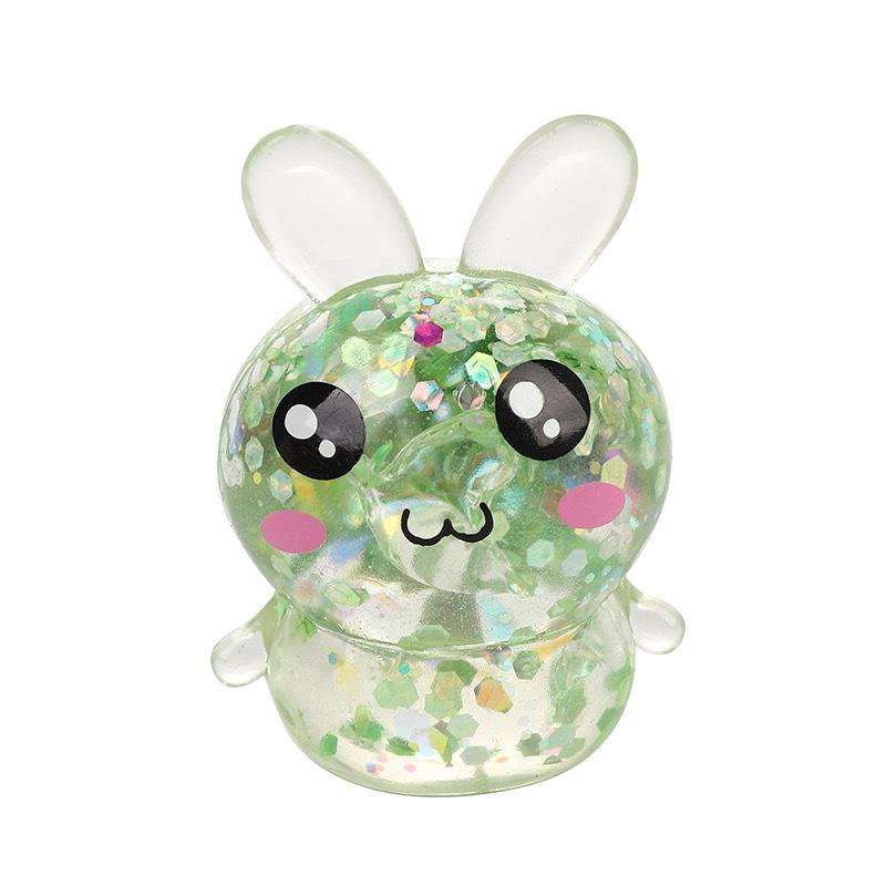 Easter bunny maltose pinch music vent toy creative decompression toy