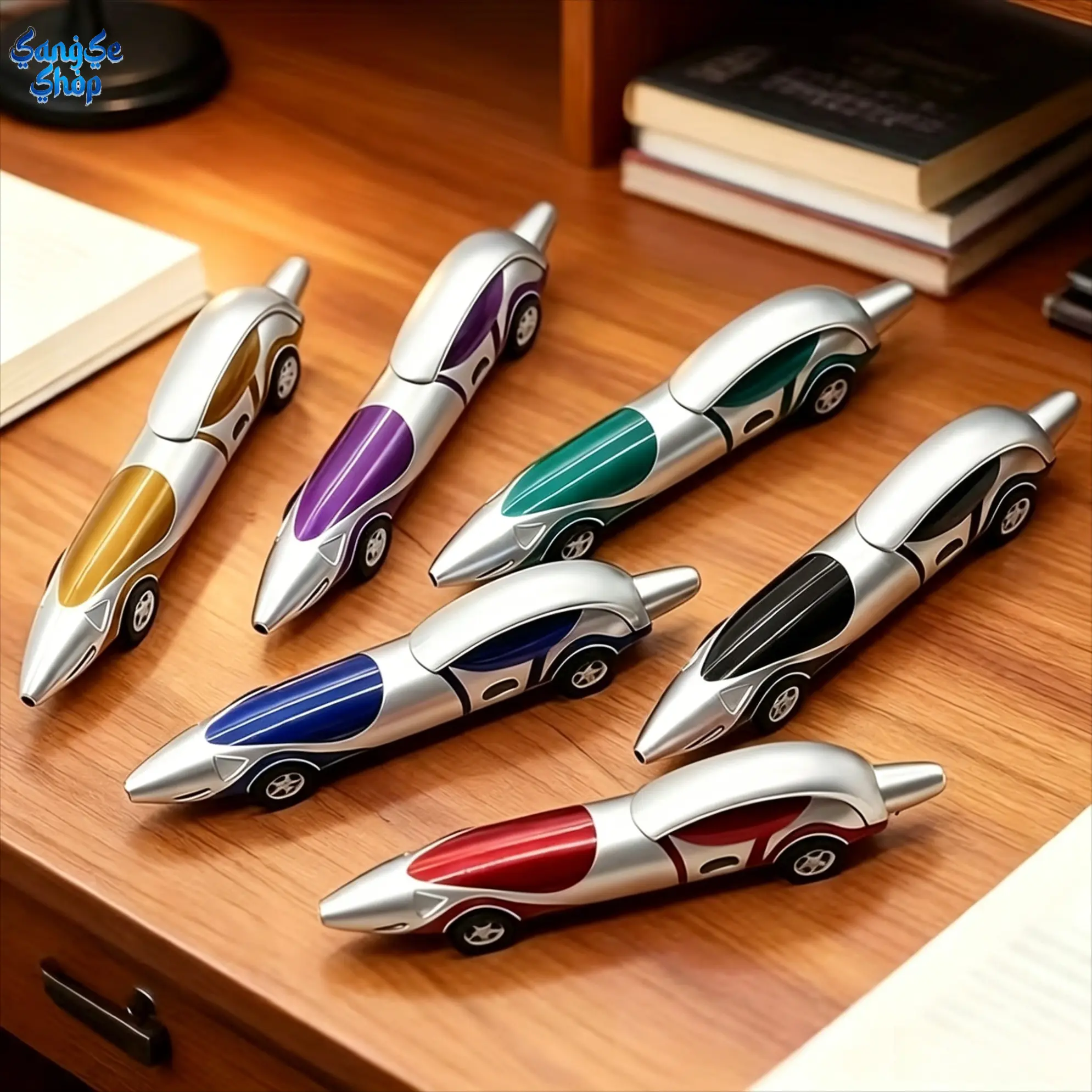 Sports Car Shaped Ballpoint Pen, Creative Automotive Design Gel Pen, Stylish Novelty Writing Pen for Students & Office Use, Unique Desk Decor Stationery Gift, Cool Personalized Gift for Holidays, Parties & Daily Writing Tasks
