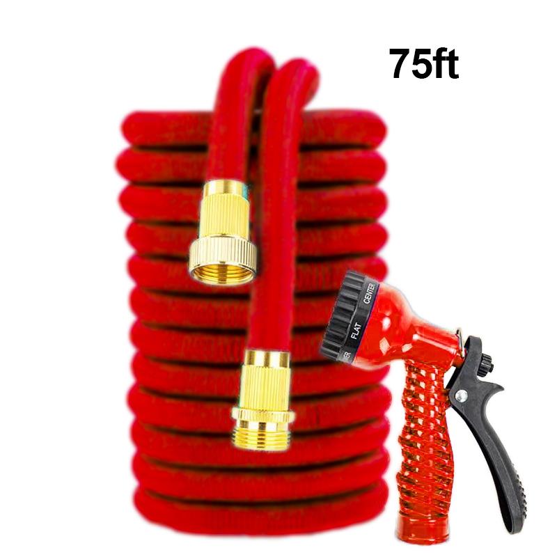 Expandable Garden Hose High Pressure Multi-Function Watering Wash Car Soft Tube Irrigation Pipe, Durable & Flexible Gardening Tool