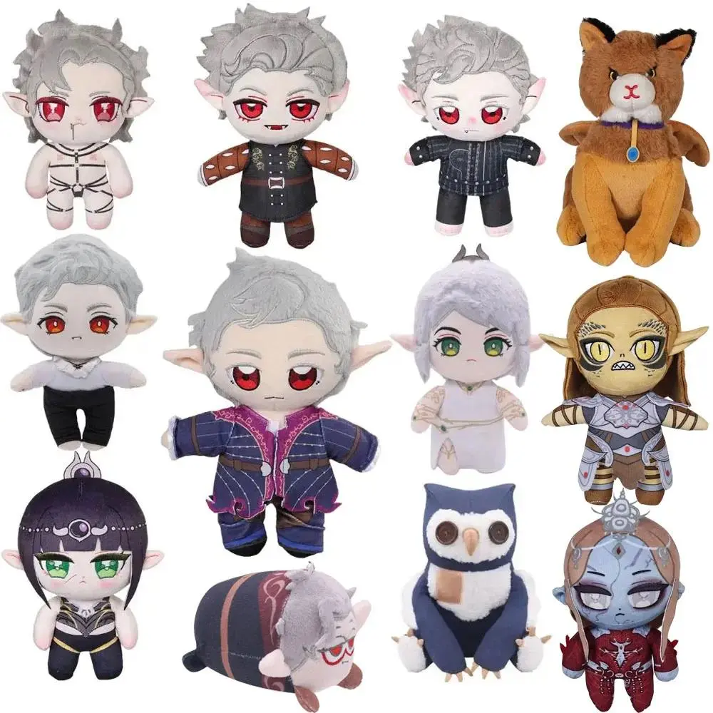 2026 Hot Baldur’s Gate Soft Plush Dolls - Laezel Doll, Astarion, Minthara Plush, Gale, Shadowheart Cosplay Stuffed Mascot Toy, Xmas Gifts for Classic Novelty Toy Enthusiasts (Care: Cold Water & Neutral Laundry Detergent, Do Not Soak)