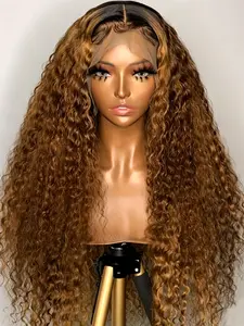 Fashion Soft 26-Inch Curly Wig, 180% Density Lace Front, Pre-Plucked Gradient, Daily Use, All Seasons
