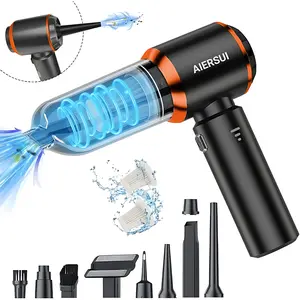 Cordless Car Vacuum Cleaner, Wireless Car Vacuum, 16,000 Pa Super Suction & 6,000 Mah Battery, 15–40 Minutes of Run Time. Compact and Portable, Offices, Homes, Cars, Carpets, And Pet Hair. Comes with 2 Filters.