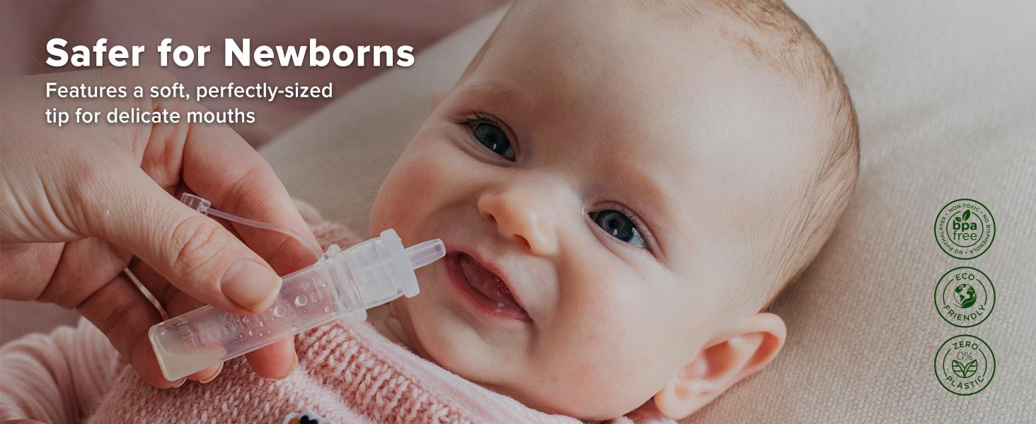 Colostrum Collector Kit Breast Milk Collector with Cotton Cloth Wipe and Storage Case, Ready-to-Use, Reusable, 4ml/6pcs