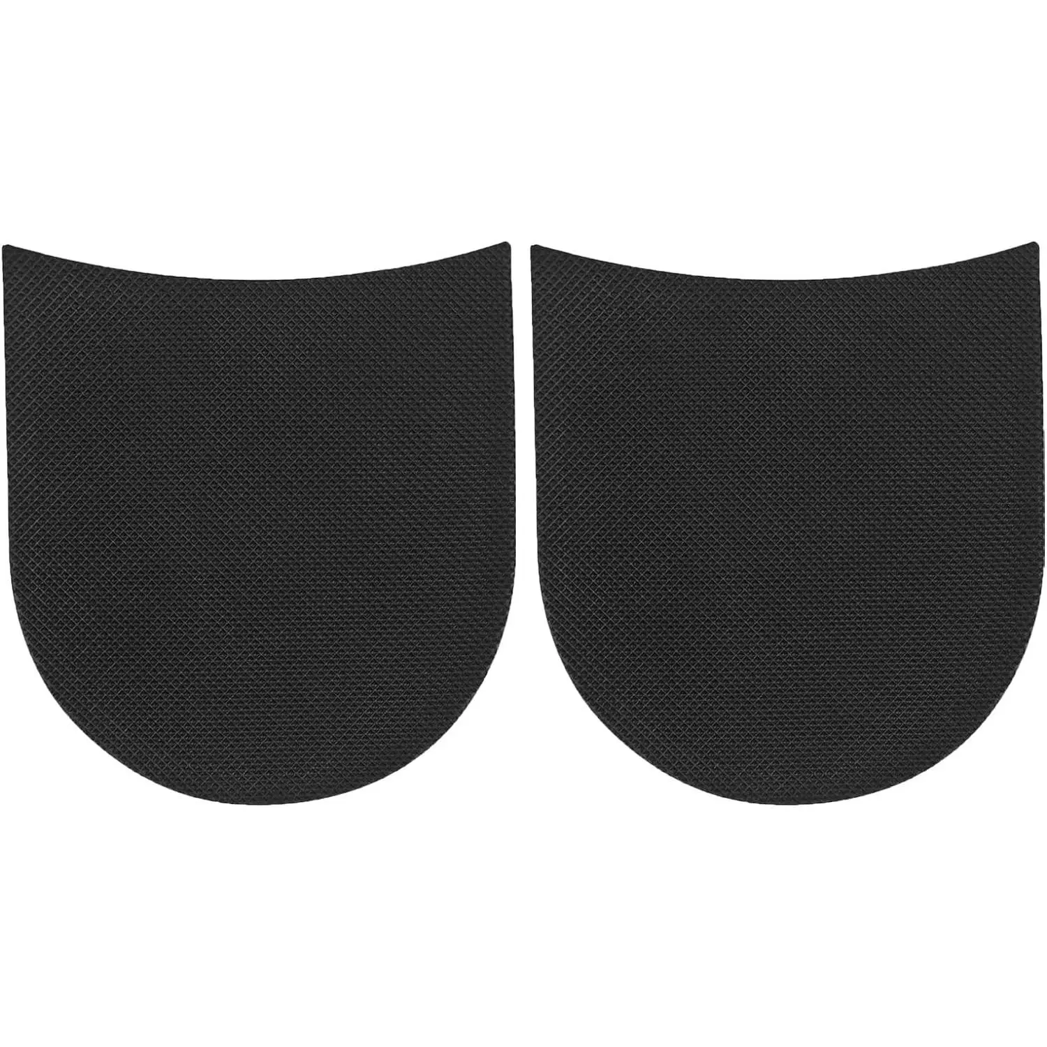 Shoe Heel Repair Rubber Pads, 6.5mm (1/4 Inch) Thick, Anti-Slip Boot Heel Replacements for Men’s & Women’s Shoes, 1 Pair