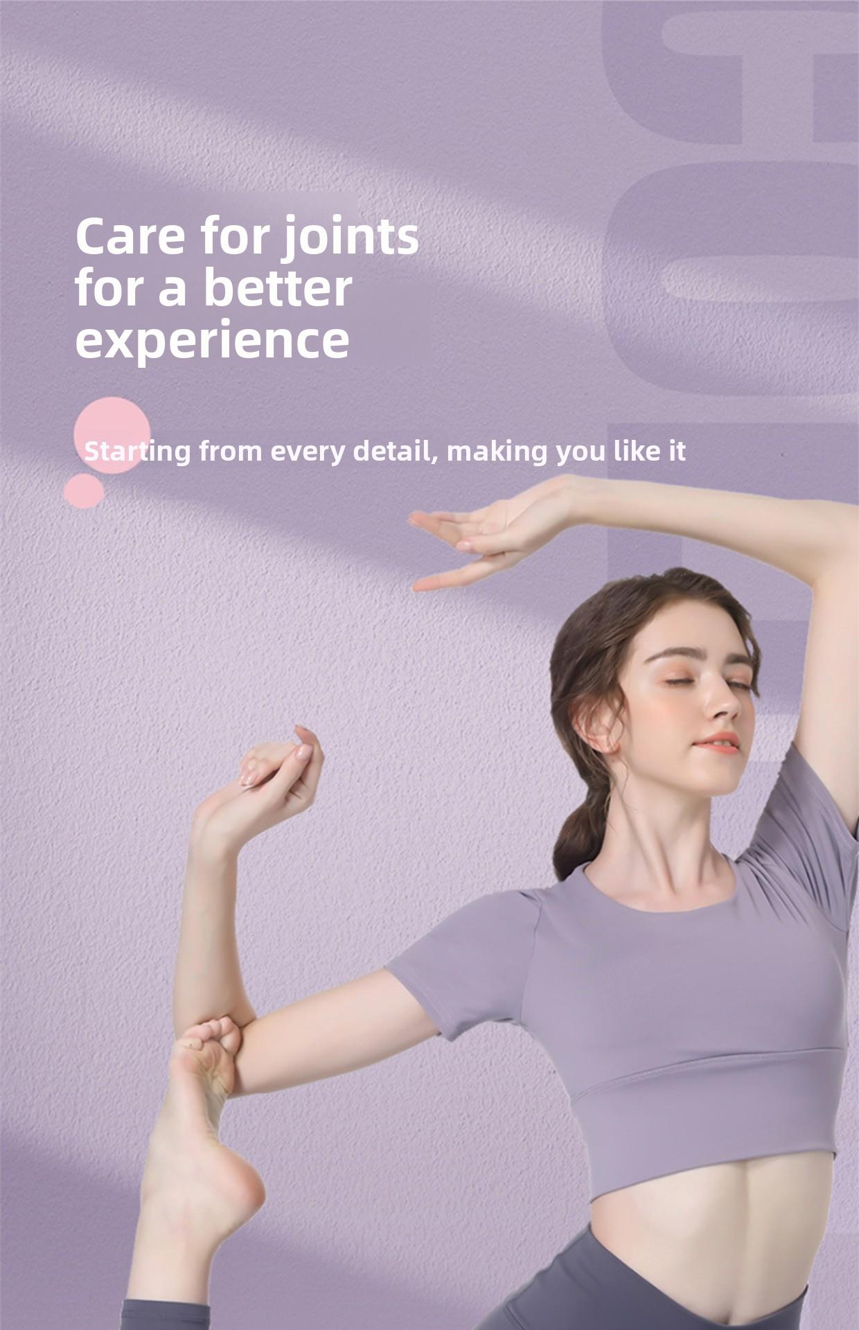 2-Pack Non-Slip Thickened Yoga Knee Pads, Yoga Mats, Portable Yoga Support Mats for Home and Gym Training, Fitness Mats