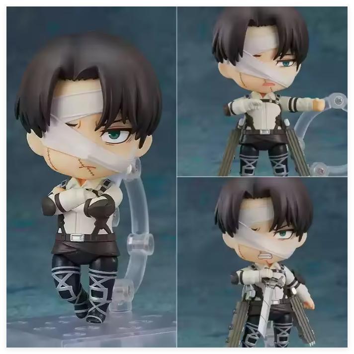 In Stock  Armin Arlert Anime Girl Figure Levi Ackerman Action Figure Shingeki No Kyojin Figurine Model Doll Toys Gift