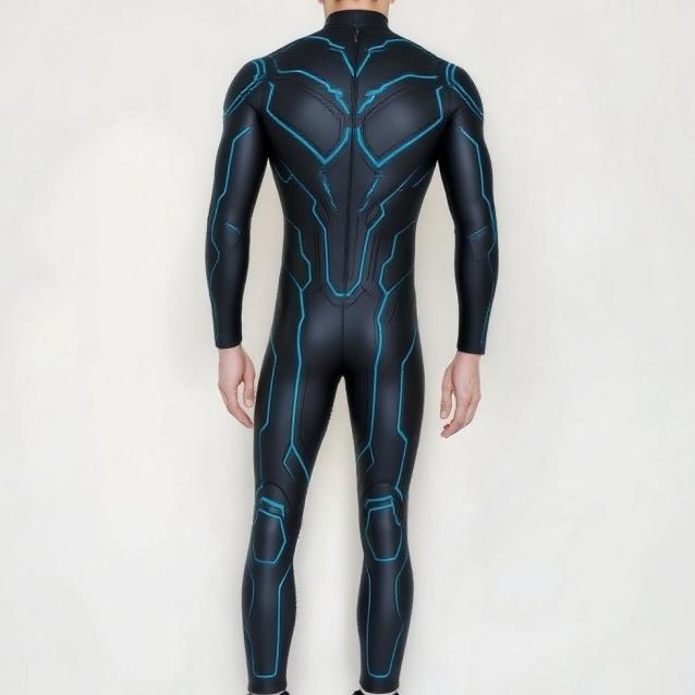 Halloween Party Performance Costumes 3D Printed Tights Jumpsuit for Men Anime Cosplay Clothing Party Carnival Festival Outfit