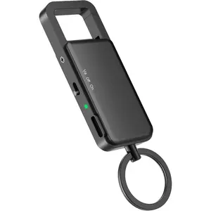 128GB Digital Voice Recorder - 9000 Hours Storage, 24-Hour , Intelligent Noise Reduction, USB-C Voice Activated Audio Recorder for Meetings, Lectures, Interviews