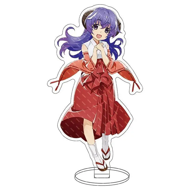 16CM Anime Game Figure Higurashi When They Cry‌ Ryugu Reina Sonozaki Mion Furude Rika Cos Acrylic Stand Ornaments Gifts