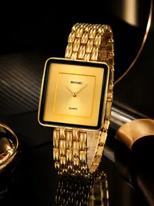 Women's Luxury Watch, Skmei Elegant Quartz Square Watch, Strap, 30m Waterproof, Perfect for Dates and Office
