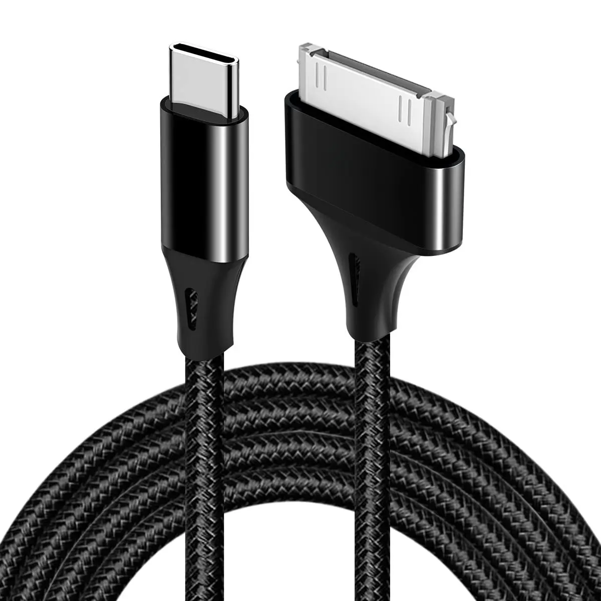 2 Pack 3.3ft USB-C to 30 Pin Charger   for Old iPod iPad | For iPod  4 3 2 1 Nano, iPod Classic 3 2 1, Old iPad 1 2 3, Old  4 4S 3G 3GS