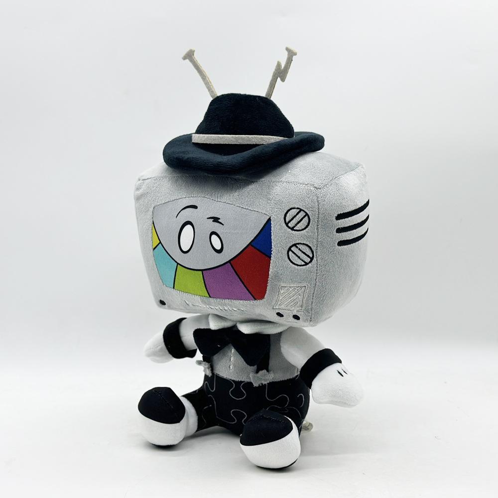 Mr. Puzzles  Plush Doll SMG4 Game Plushies Stuffed Toys Cute Kids Boys Girls Birthday Christmas Gifts ﻿