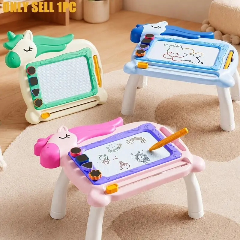 Magnetic Drawing Board Toy, Erasable Sketch & Writing Pads, Portable Educational Learning Toy, Birthday Christmas Gift for Kids
