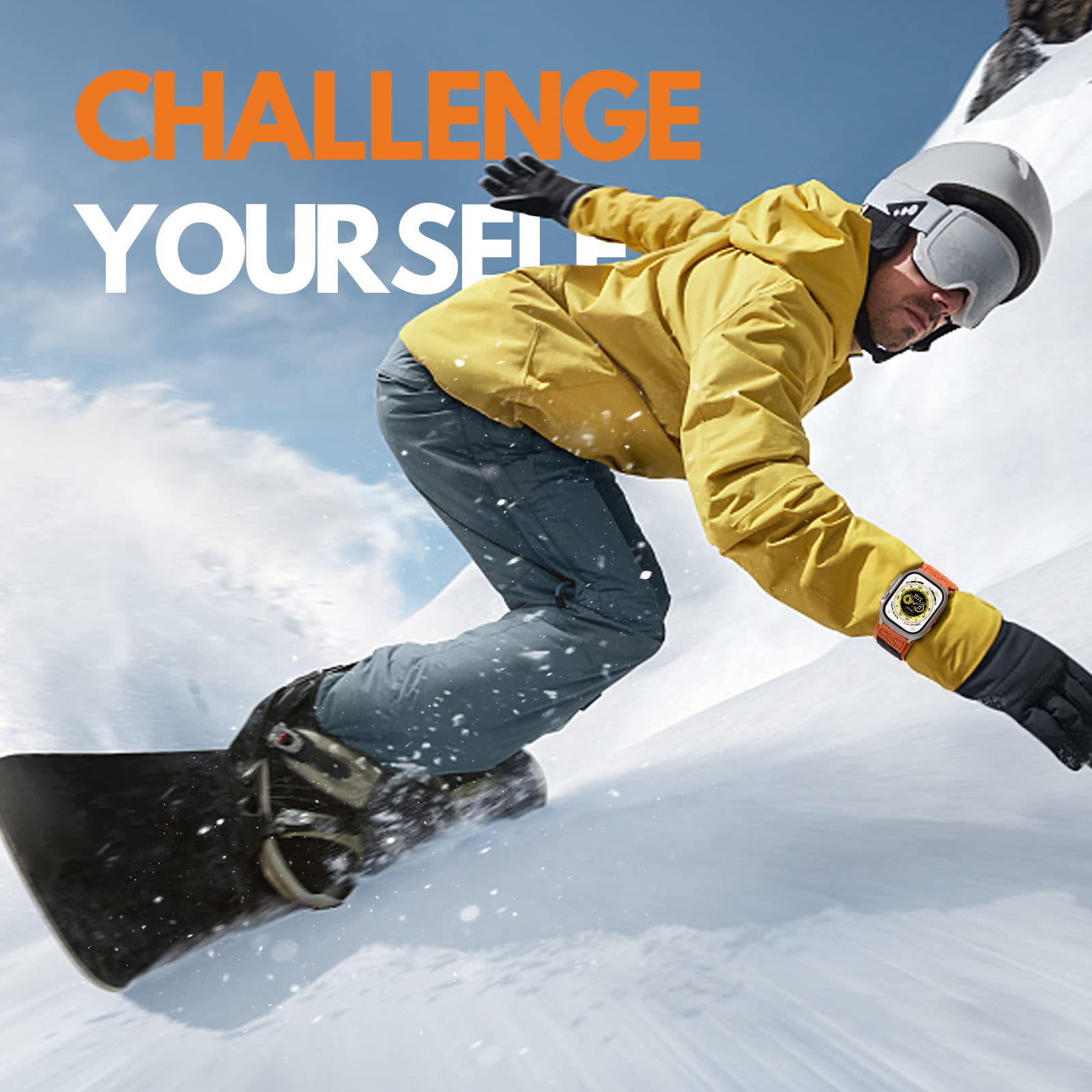 Camouflage Nylon Watch Band for Apple Watch – Sport Strap 38–49mm (Series 4–9, SE, Ultra 2/3)