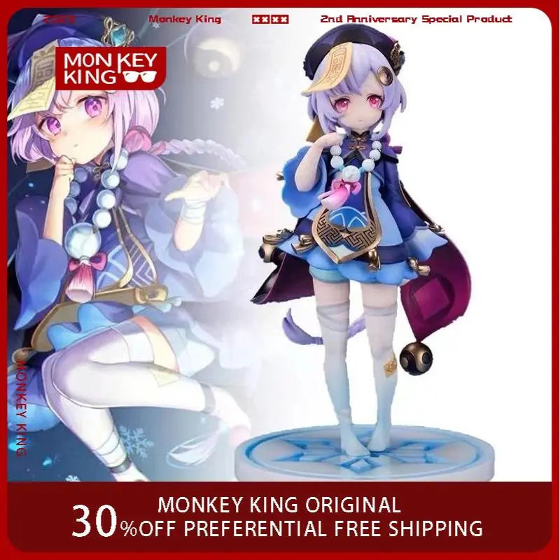 2026 new hot item Genshin Impact Figure Qiqi 20cm Kawaii Anime Action Figurines Ornaments Doll Figures Toy High Quality Model Toys for Boy Gifts