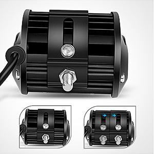 Nilight Universal Slide Base Mount Bracket (Pair)