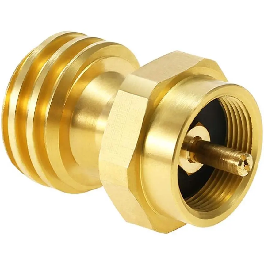 Solid Brass Steak Saver Adapter 1 LB Hex  Adapter Converter