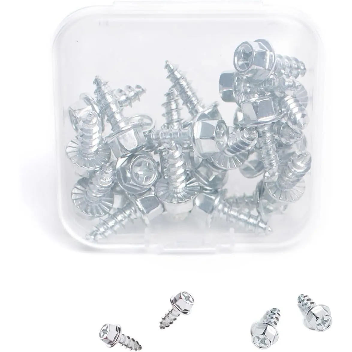 30pcs Steel Screw-in Wading & Fishing Boot Studs for Felt or Cleated Footwear