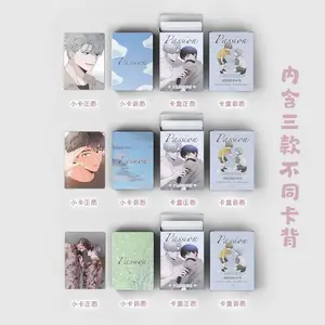 50 Pcs/set Bl Manhwa Lomo Card Eli Ligrau,Jung Tae-yi HD Photocard DIY Decorative for Fans Friends Collection Cosplay Gift
