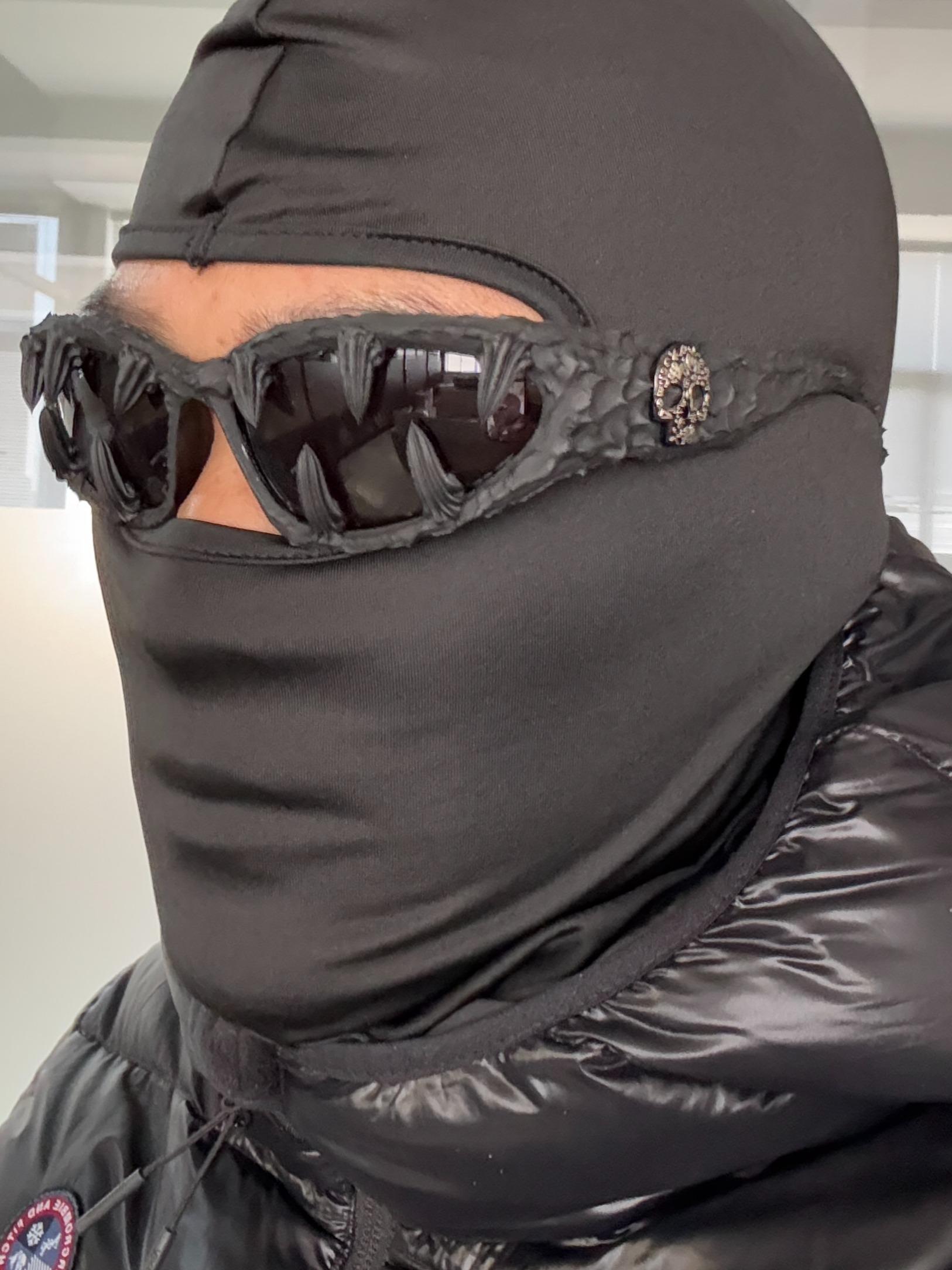 Punk Style Random Skull & Wolf Tooth Design Sunglasses, Vintage Trendy Sunglasses for Everyday Use, Fashion Accessories for Outdoor Activities