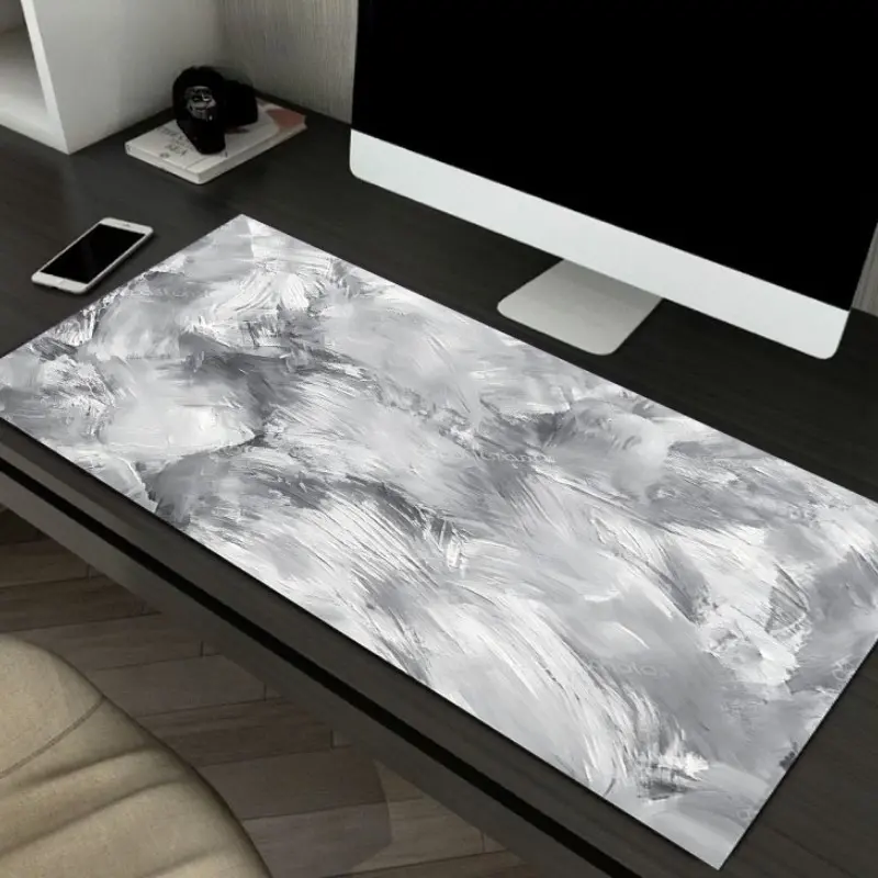 Extra Large Gaming Mouse Pad, Diatomaceous Earth Material, Anti-Slip Rubber Base, Washable & Durable, Ideal for Gamers & Office Use