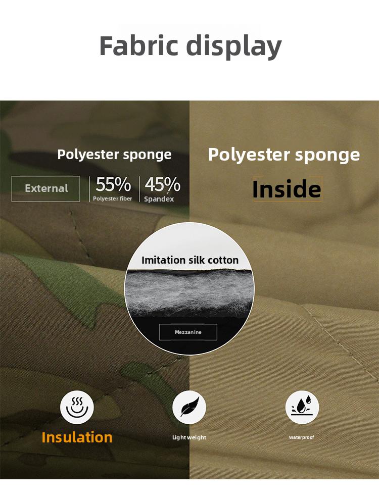 Military Gear Blanket Poncho Liners Woobie Emergency Blanket - Military Surplus Cold Weather Camping and Hunting Woobie Blanket