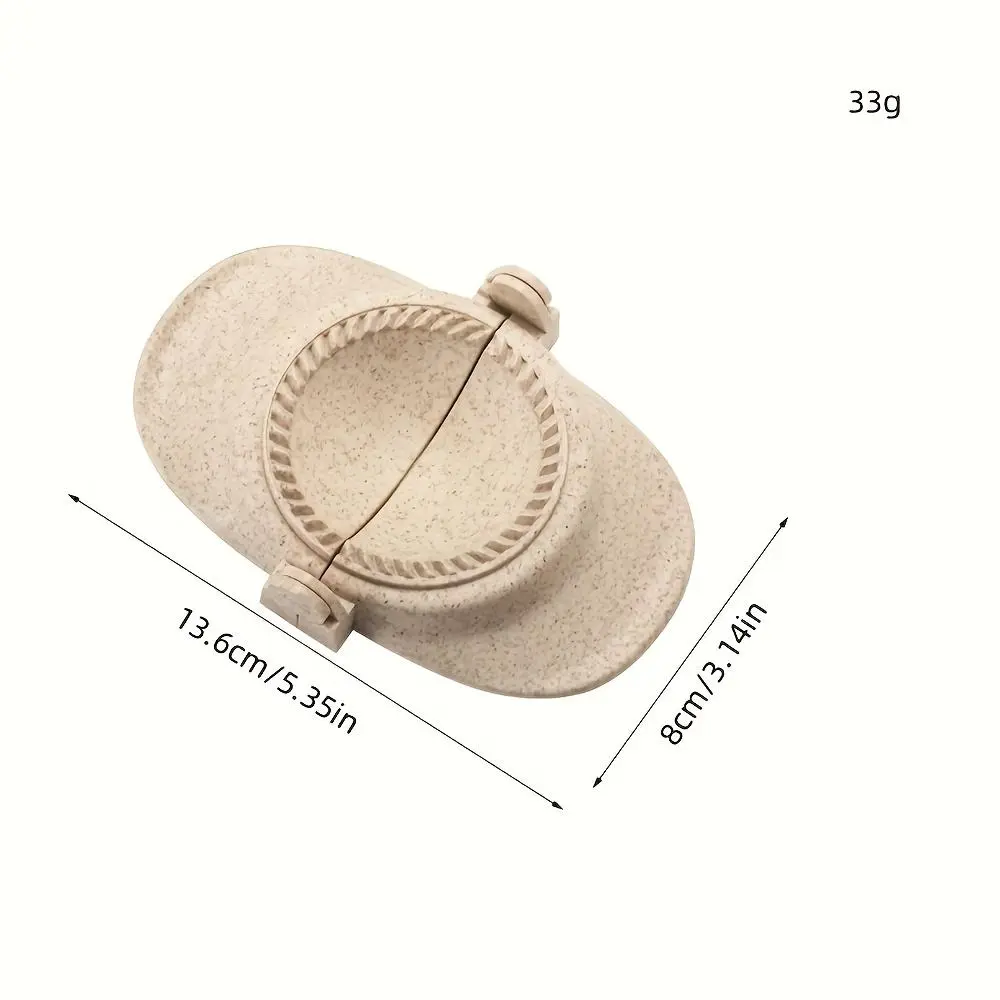 1 New Wheat Stalk Dumpling Maker, Creative Floral Dumpling Mold, Dumpling Tongs, Pastry Press, Dumpling Wrapping Tool