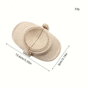 1 New Wheat Stalk Dumpling Maker, Creative Floral Dumpling Mold, Dumpling Tongs, Pastry Press, Dumpling Wrapping Tool