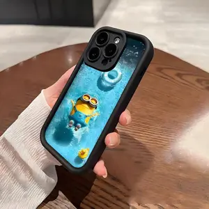 Minions Phone Case For iPhone 17 Promax 16 15 14 13 12 11 Plus Pro Max 17Air and Samsung S26 S25 S24 S23 S22 S21 FE Plus Ultra - Anti Drop Full Perfect Aesthetic Printed Soft TPU Case