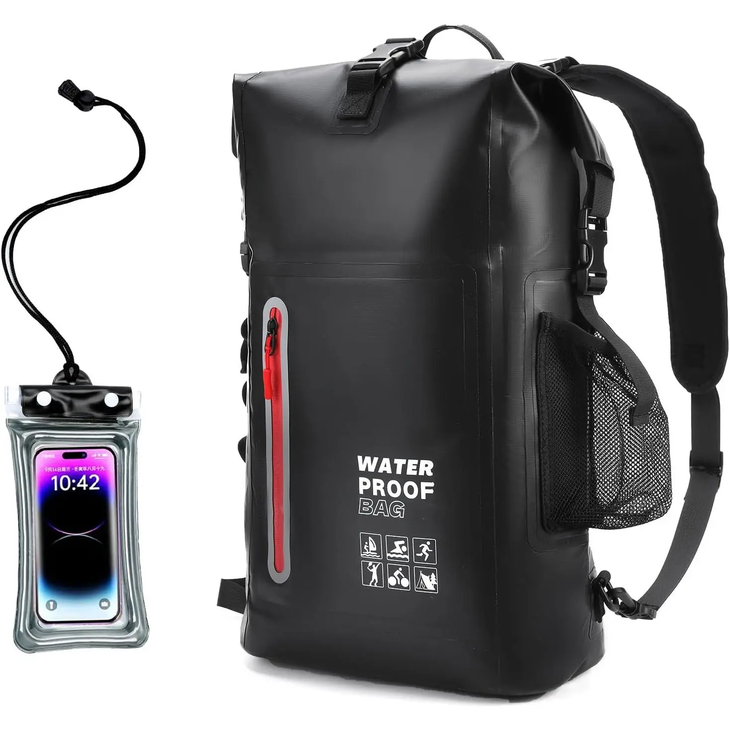 Backpack,  Backpack That Can Float, Suitable for Kayaking And Beach Activities, Outdoor -Proof Bag
