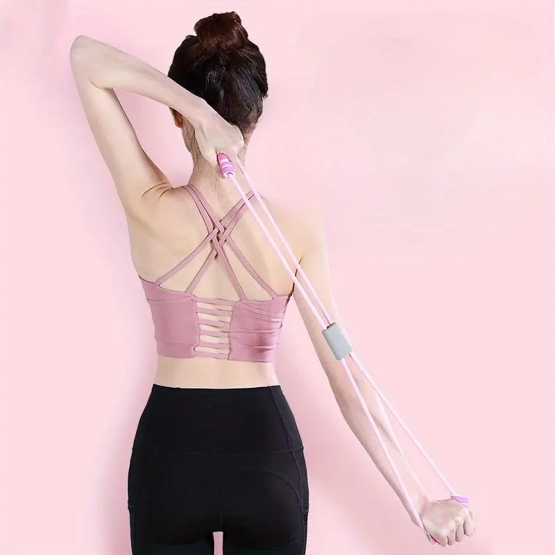 Yoga Resistance Bands for Women, Home Gym Fitness Equipment, Cross Training Exercise, Stretching Band for Sports & Workouts