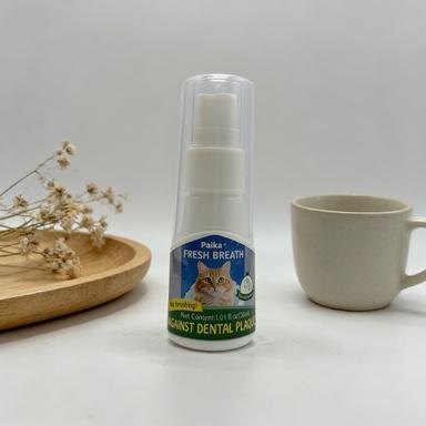 Paika Pet Cat Oral Spray, Liquid Mouth Care for Cats, Single Item Pack, No Ca Prop 65 Requirement, Ideal for Cat Owners