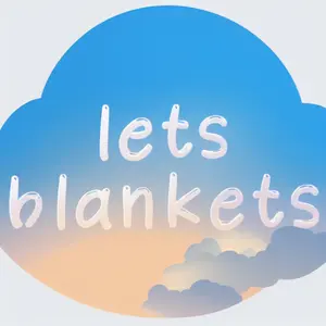 Let's blankets shop logo